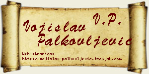 Vojislav Palkovljević vizit kartica